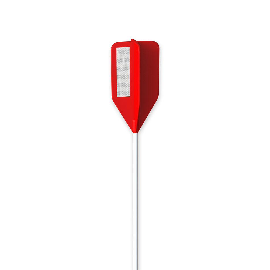 Deluxe Hi-Visibility Field Marker Flag